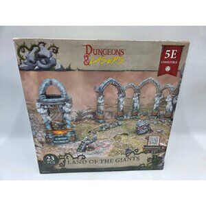 Dungeons and Lasers Land of the Giants Terrain Set 23 PC 5E Compatible Open BoxA